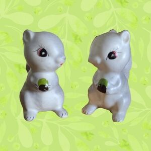 Vintage Salt & Pepper Shakers Squirrels